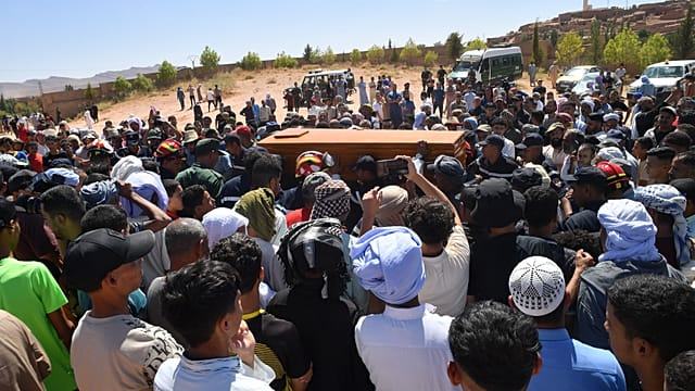 Mourners in Algeria bid farewell to 10-year-old boy trapped for days in well