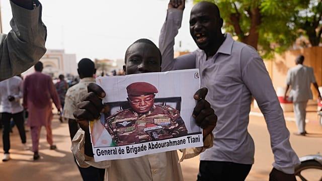 Au Niger, nouvelle manifestation en soutien au pouvoir militaire